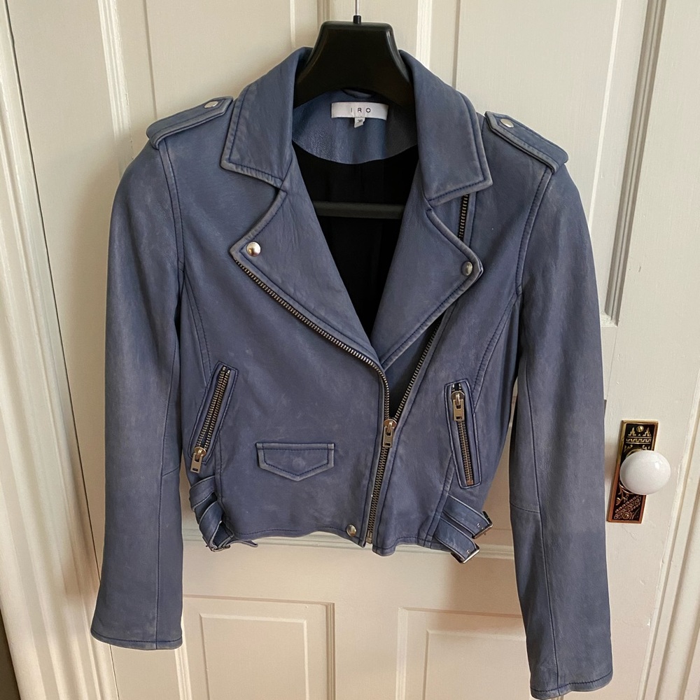 IRO Ashville Leather Jacket size 38
